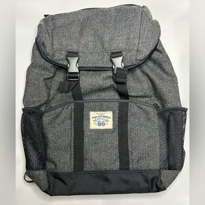 GapKids Herringbone Adjustable Backpack - Black/White - OS
